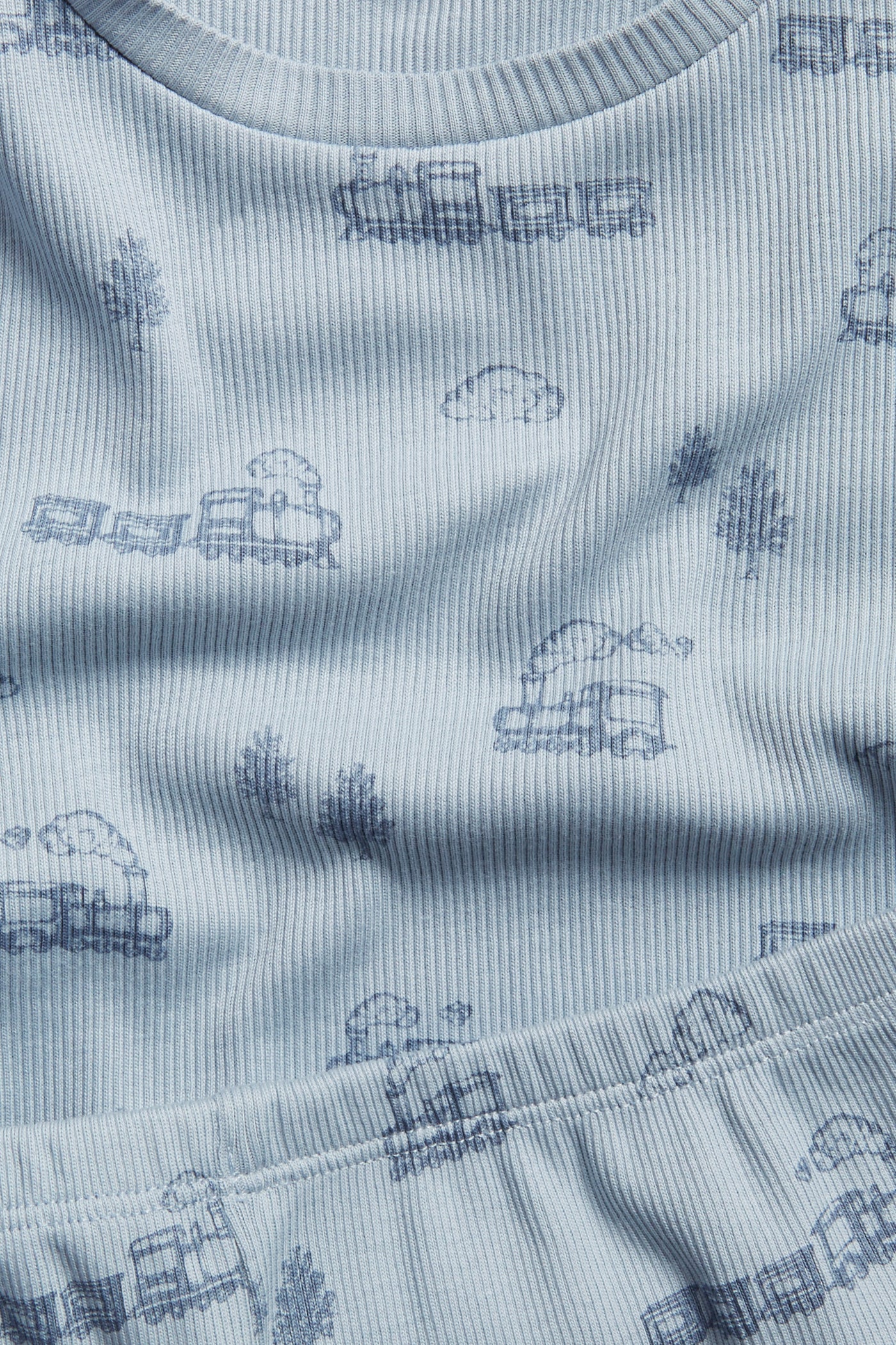 Baby & kids' train pyjamas