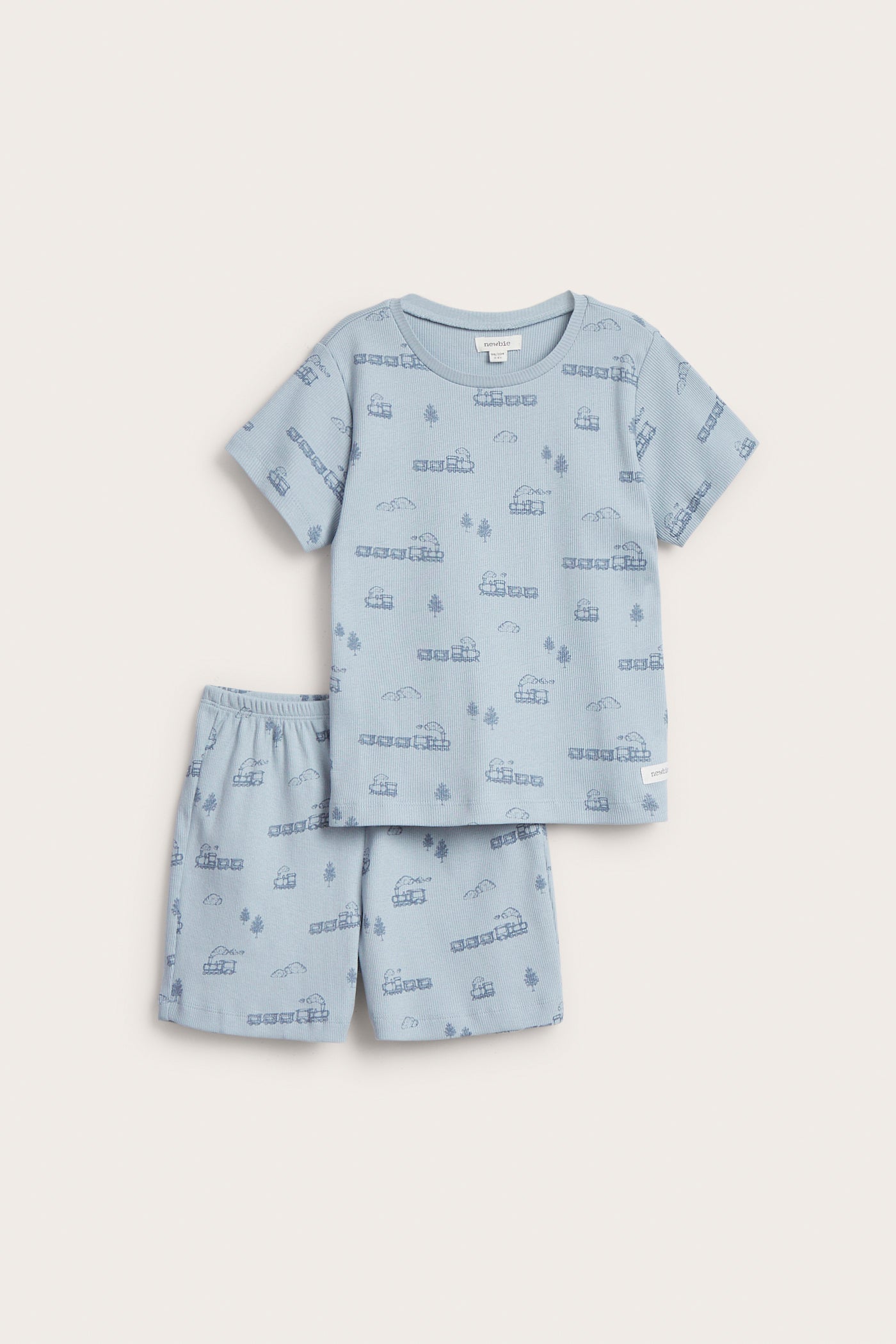 Baby & kids' train pyjamas