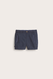Baby blue woven shorts