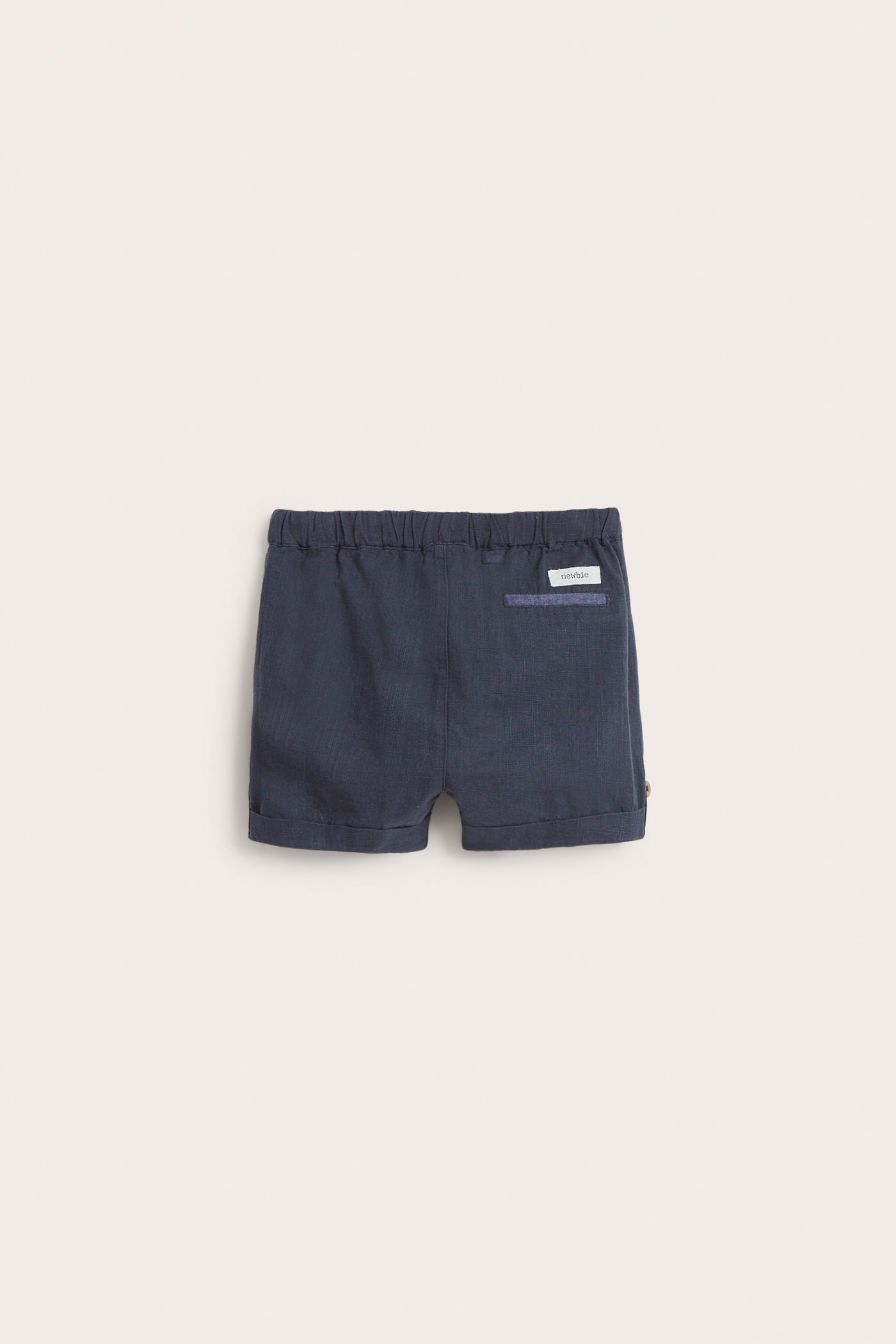 Baby blue woven shorts