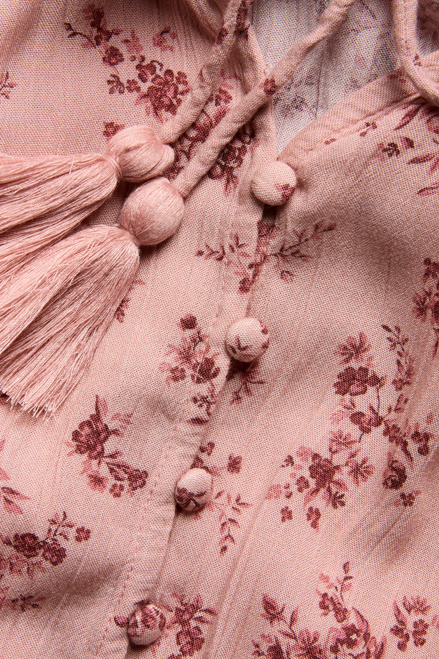 Women's pink floral dress