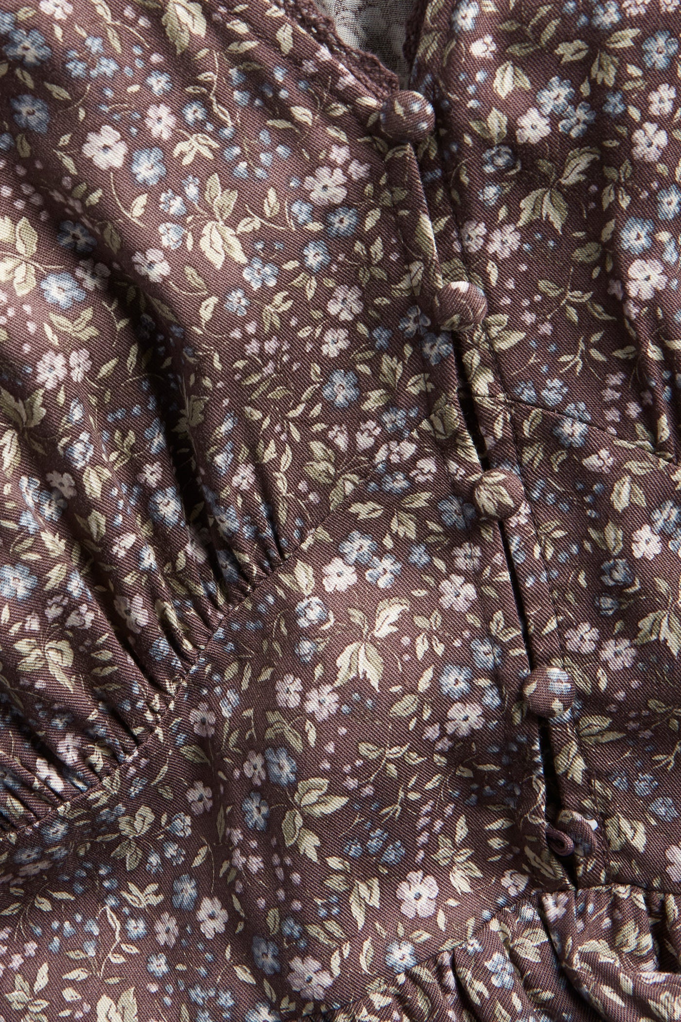 Women's lilac floral dress