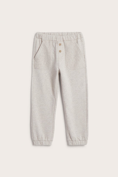 Kids beige jogging trousers