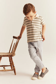 Kids beige jogging trousers