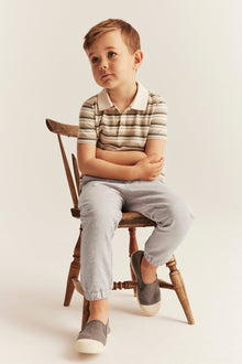 Kids beige jogging trousers