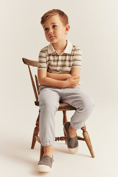 Kids beige jogging trousers