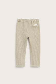 Kids´ beige herringbone trousers