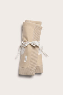 Baby beige teddybear blanket