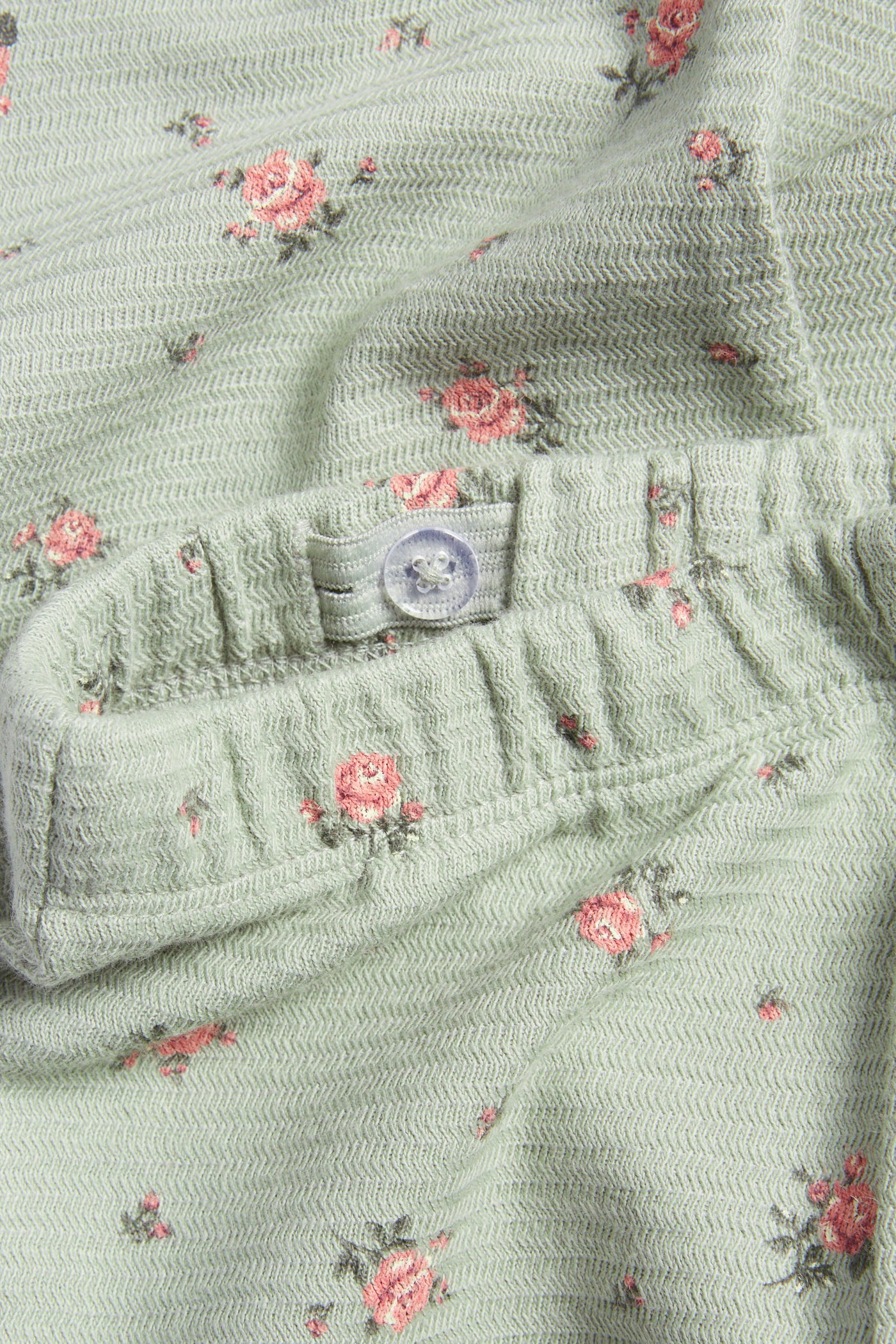 Kids' green flared leggings