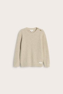 Kids' beige knitted jumper