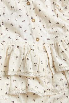 Baby beige ditzy floral bodysuit