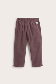 Kids' lilac corduroy trousers