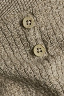Baby brown wool-blend leggings