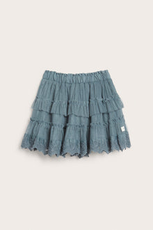 Baby & kids' blue mesh skirt