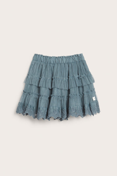 Baby & kids' blue mesh skirt