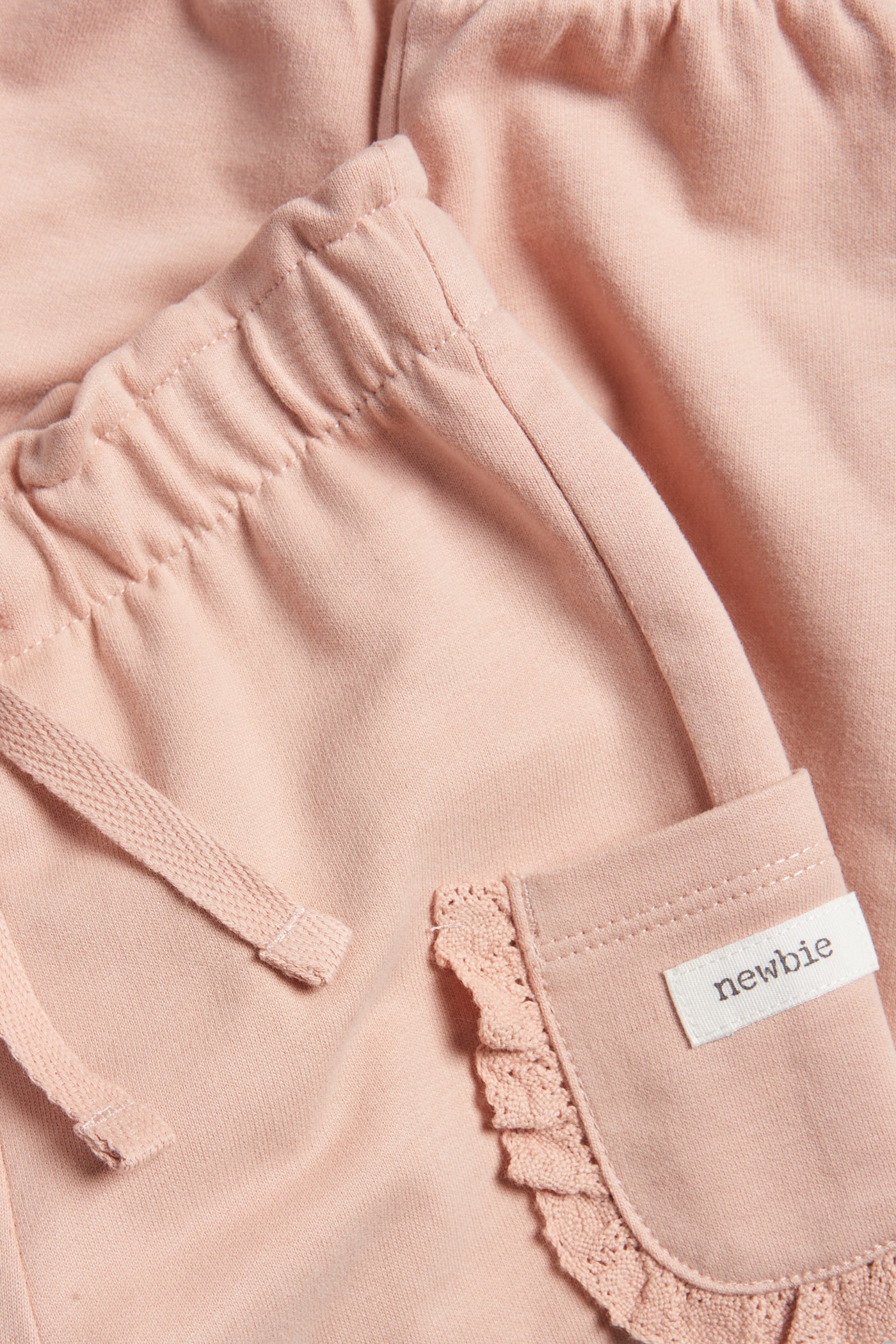 Baby light pink joggers