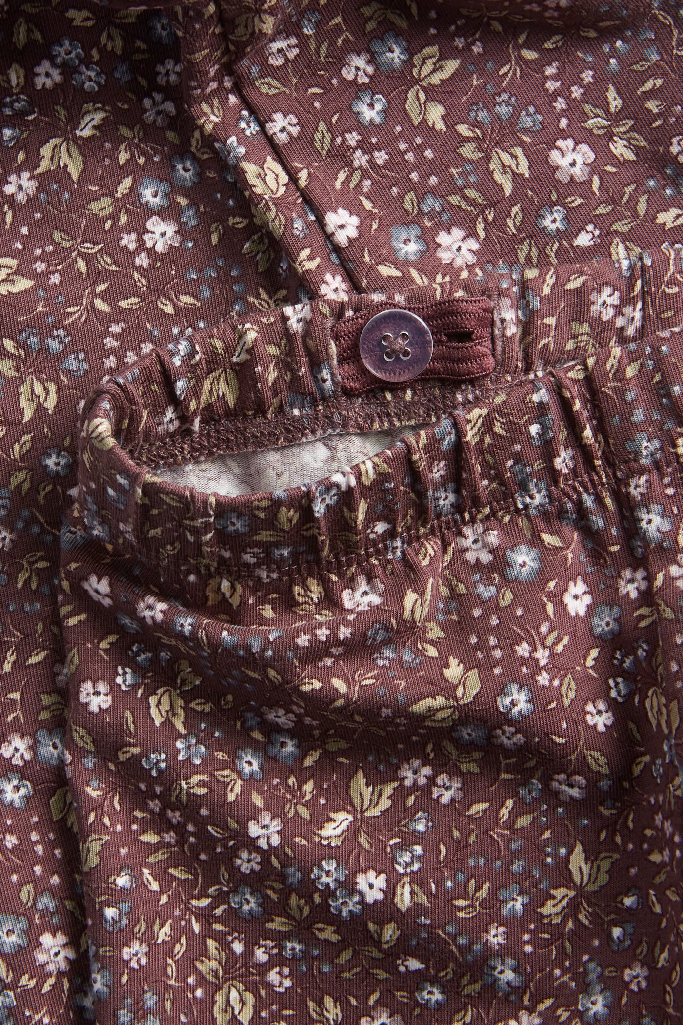 Kids lilac floral leggings