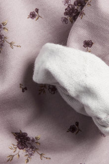 Kids' lilac floral sweatshirt