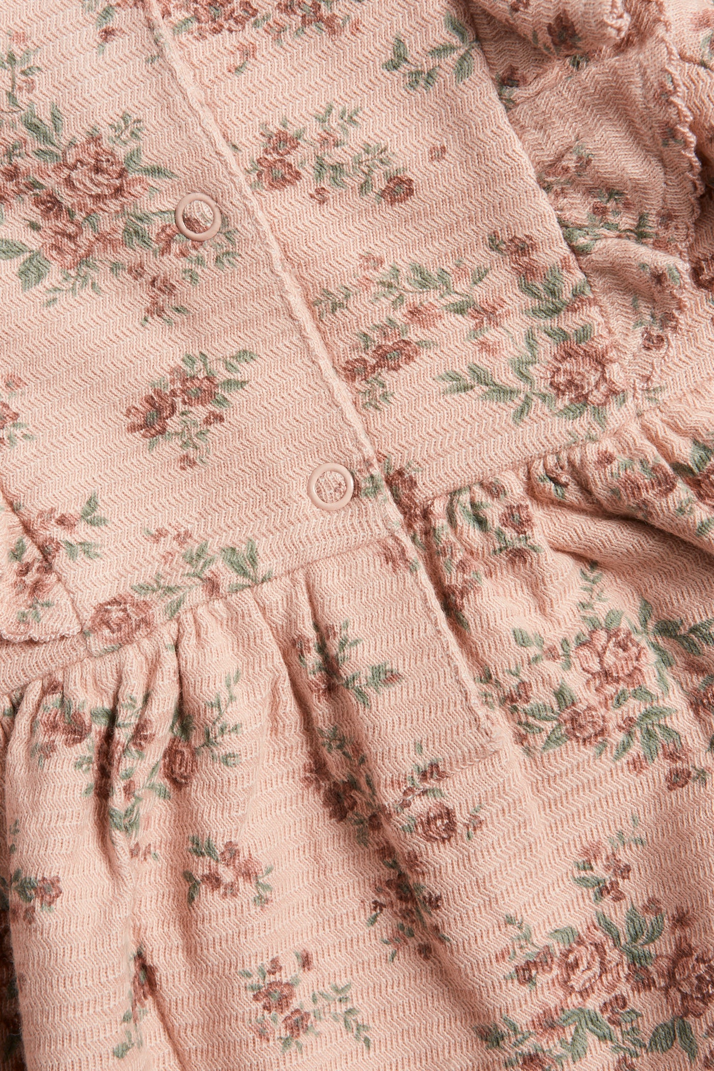 Baby pink floral dress