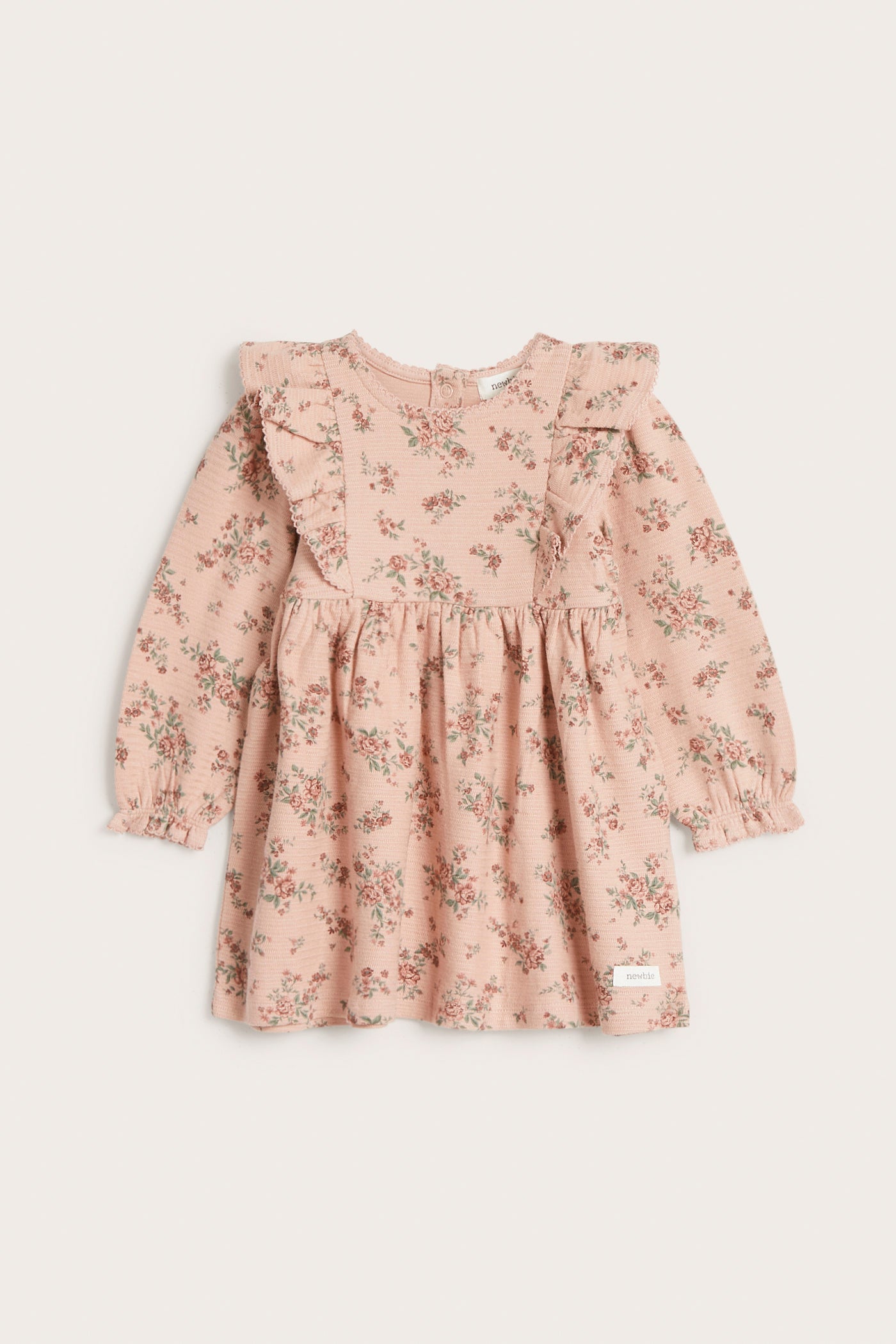 Baby pink floral dress