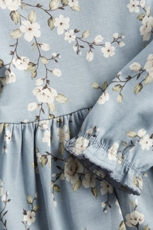 Baby blue floral dress