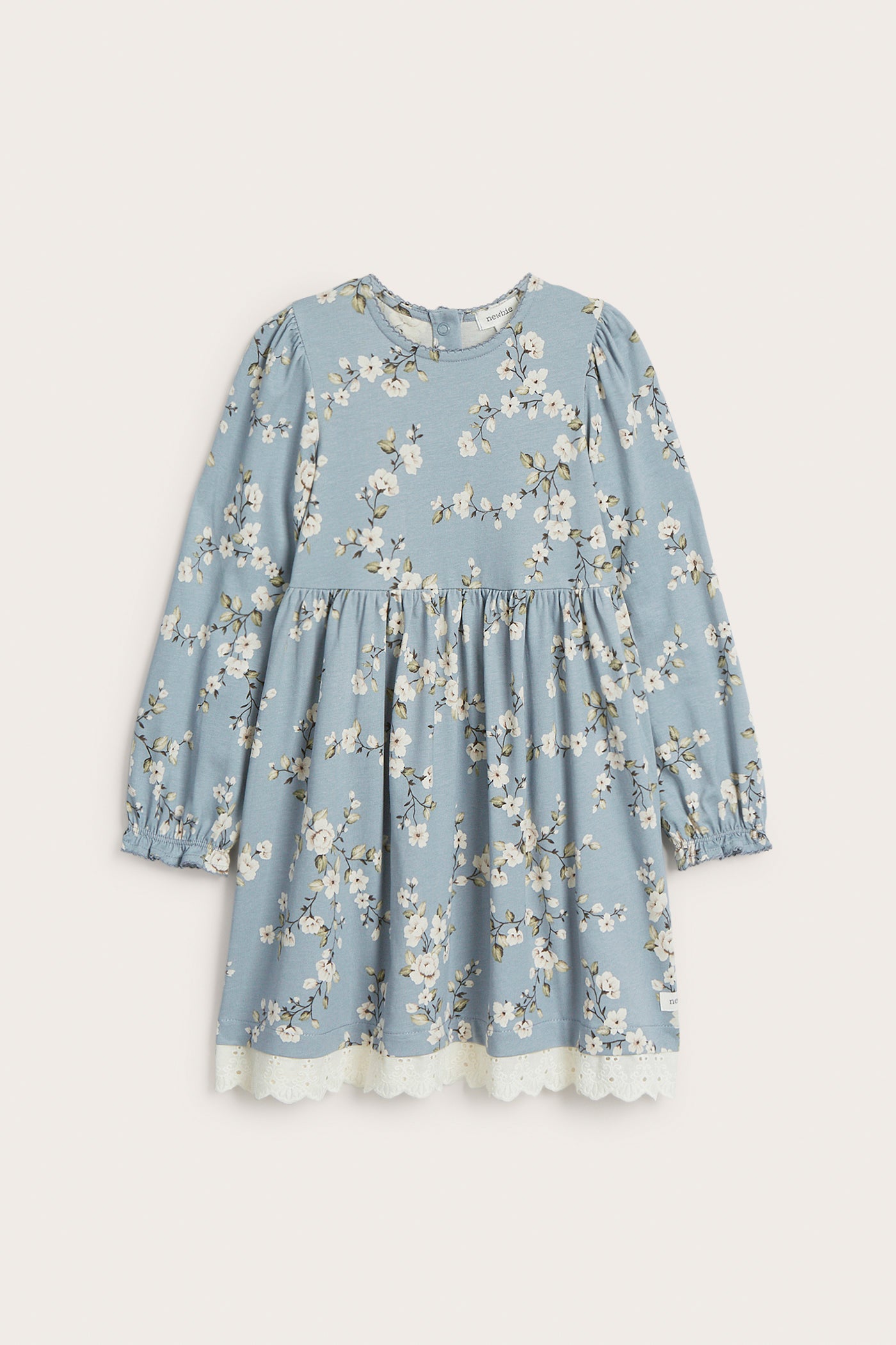 Kids' blue floral dress