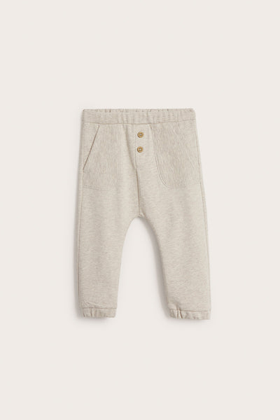 Baby beige jogging trousers