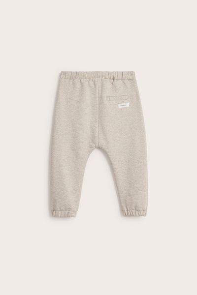 Baby beige jogging trousers