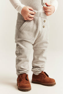 Baby beige jogging trousers