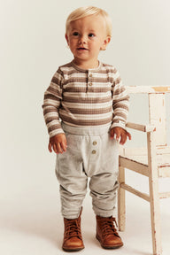 Baby beige jogging trousers