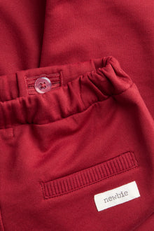 Baby red jogging trousers