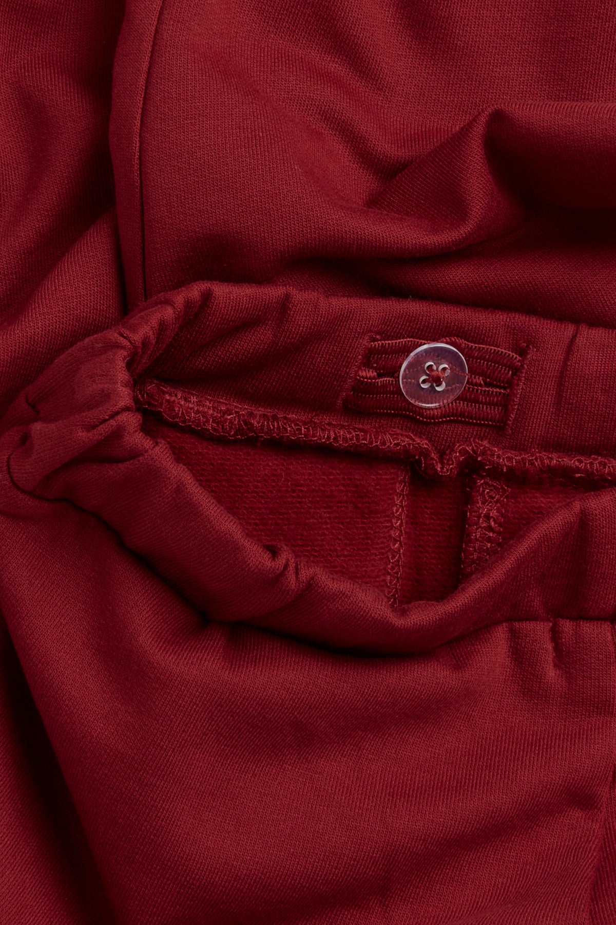 Baby red jogging trousers