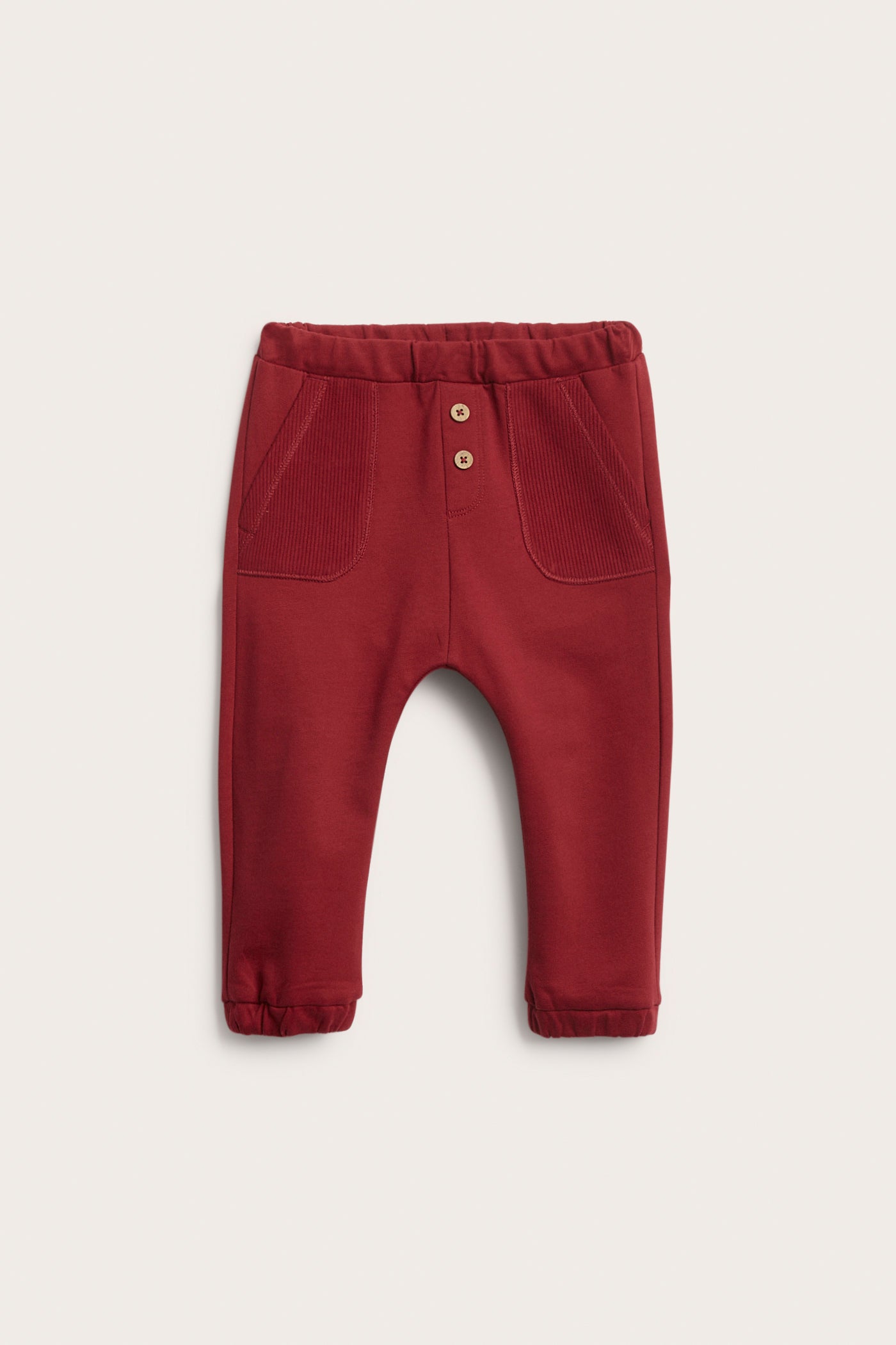 Baby red jogging trousers