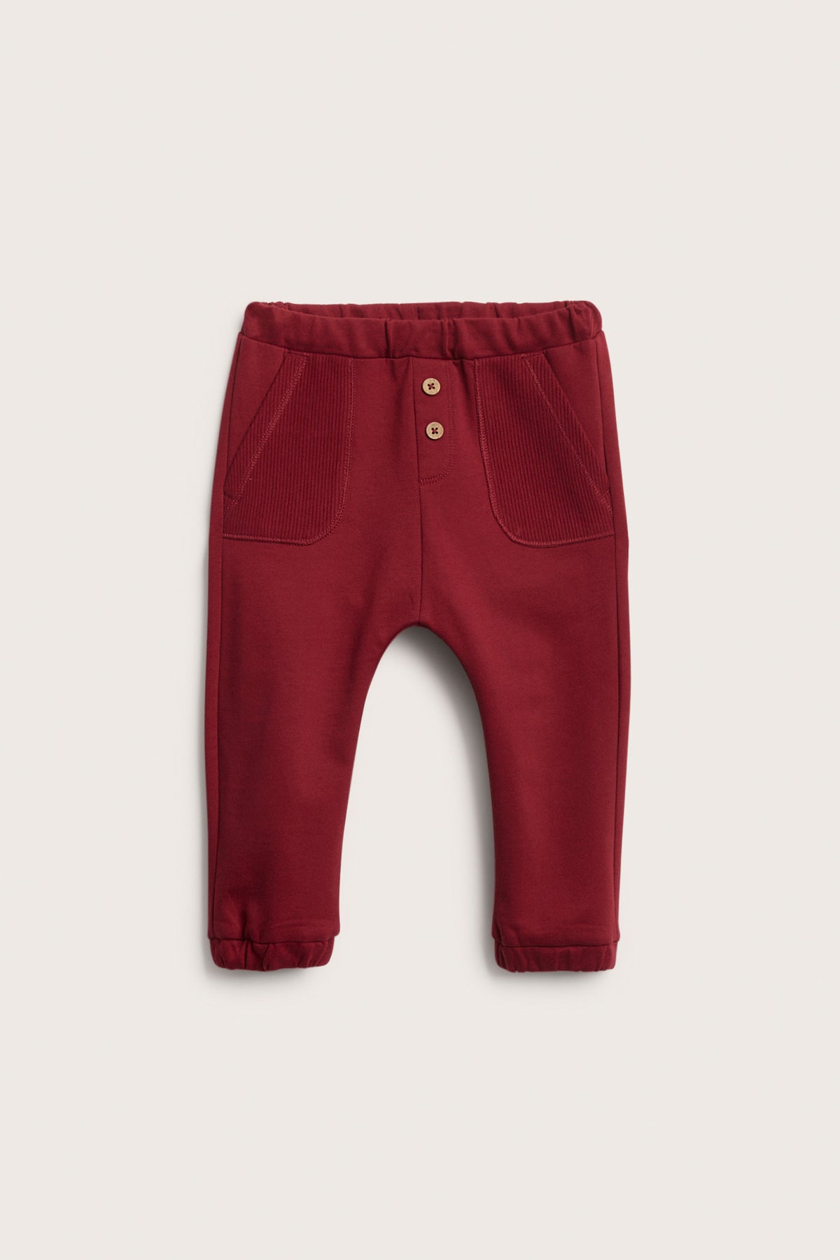 Baby red jogging trousers