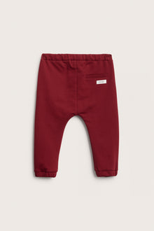 Baby red jogging trousers