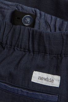 Kids´ blue woven shorts