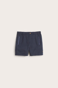 Kids´ blue woven shorts