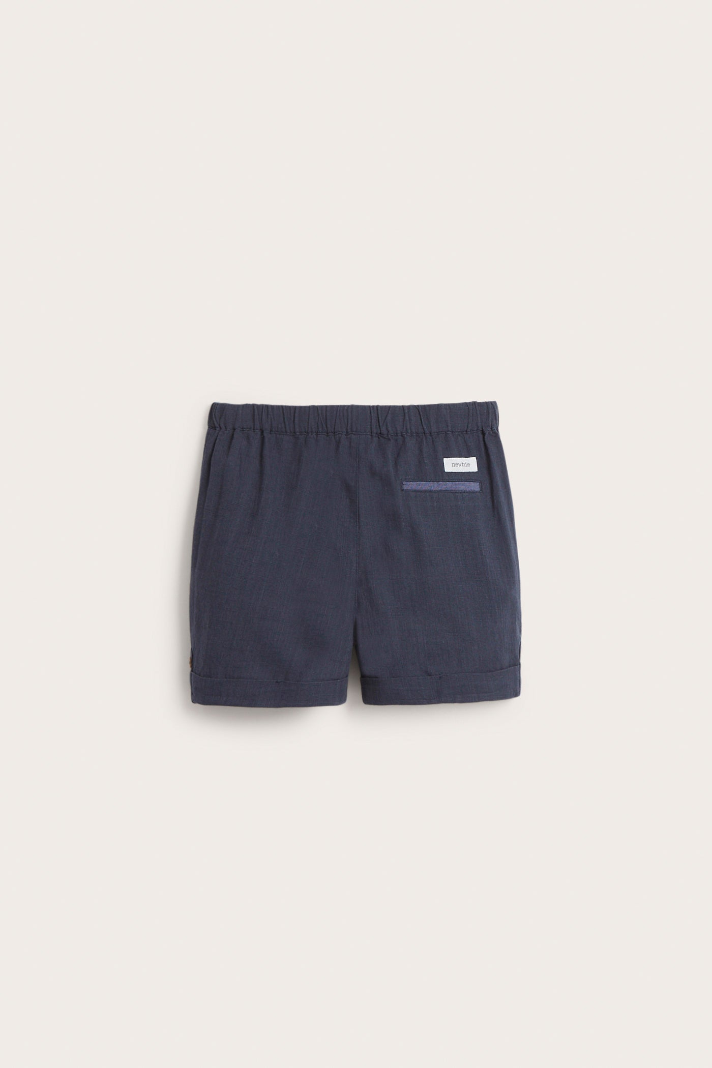 Kids´ blue woven shorts