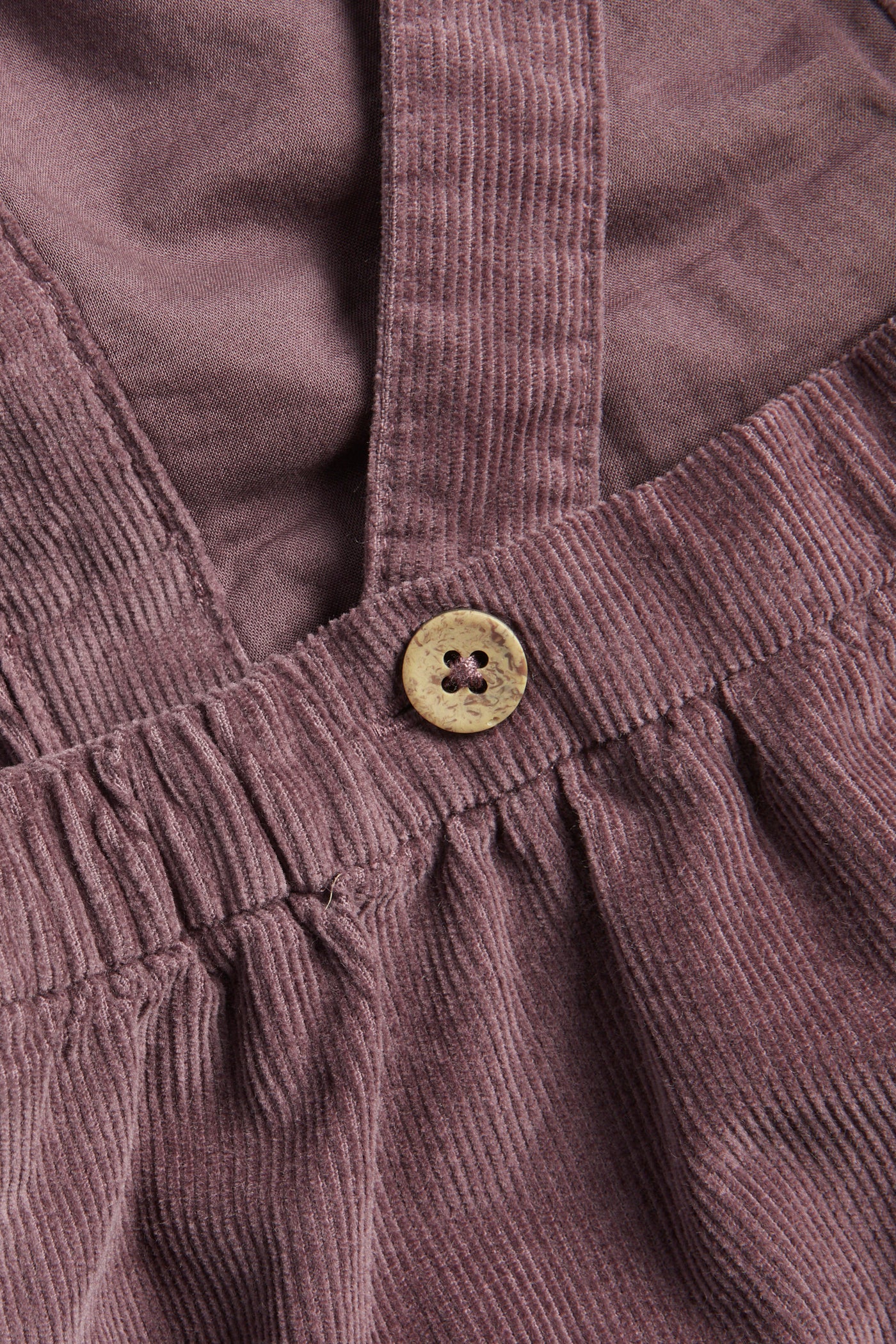 Baby lilac corduroy  pinafore dress