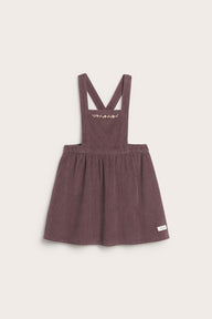 Baby lilac corduroy  pinafore dress
