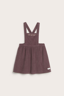 Baby lilac corduroy  pinafore dress