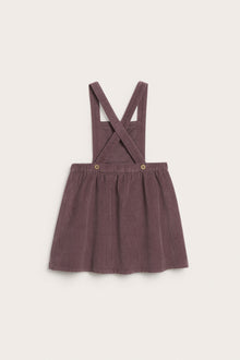 Baby lilac corduroy  pinafore dress