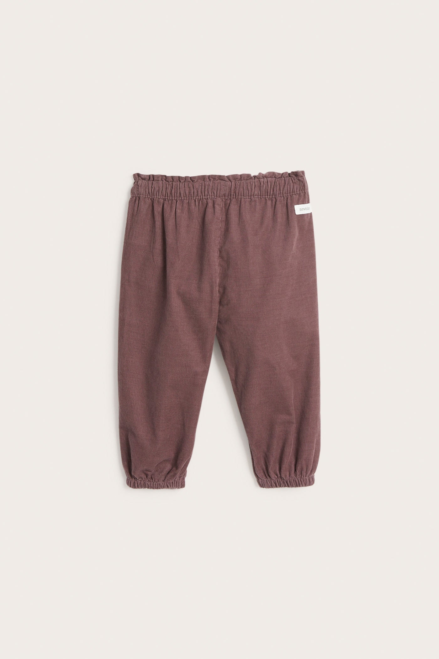 Baby lilac corduroy trousers