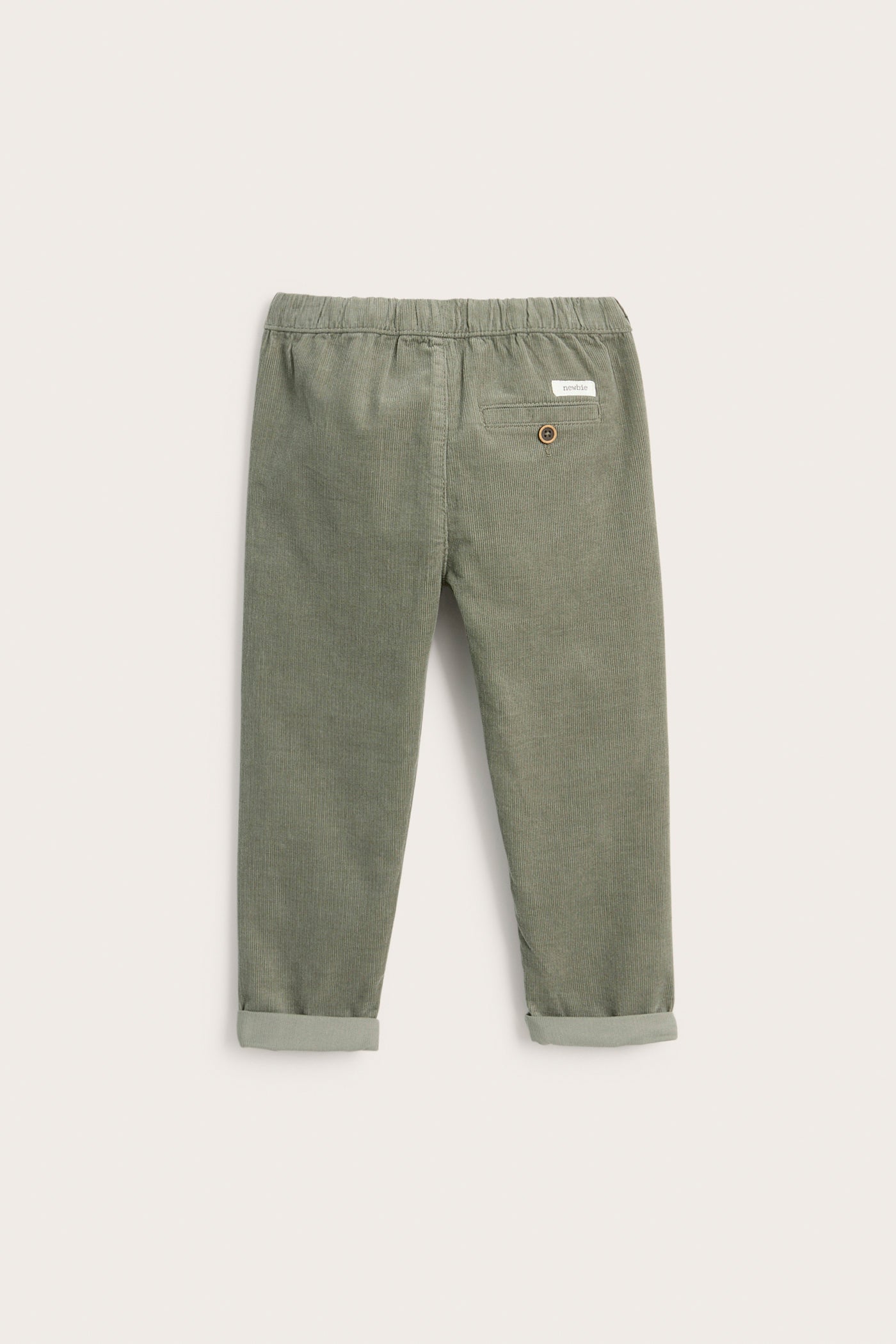 Kids green corduroy trousers