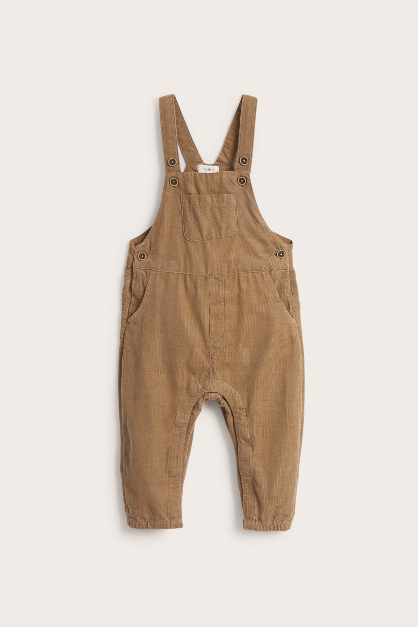 Baby brown dungarees
