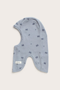 Baby & kids blue raccoon wool balaclava