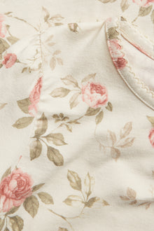 Kids' beige floral top