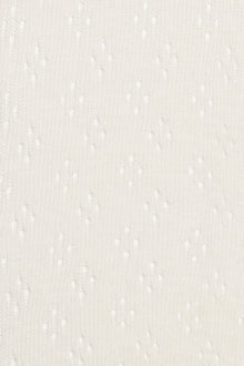 Baby white patterned tights