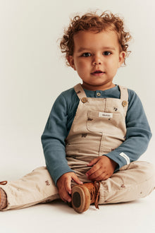 Baby blue ribbed bodysuit