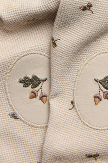 Baby beige acorn leggings